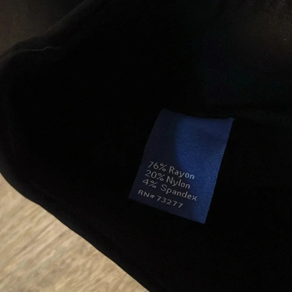 Apt 9 skinny pullon stretch capri pants black - Picture 5 of 7